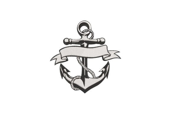 Anchor with Rope Monogram: A Nautical Hit for Etsy Shops