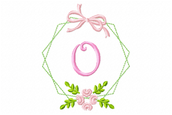 Frame Flower Monogram Letter O: A Designer's Review