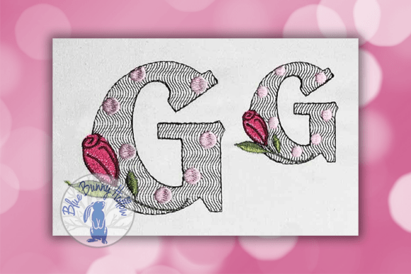 Polka Dot Rose Letter G: A Seasonal Embroidery Review