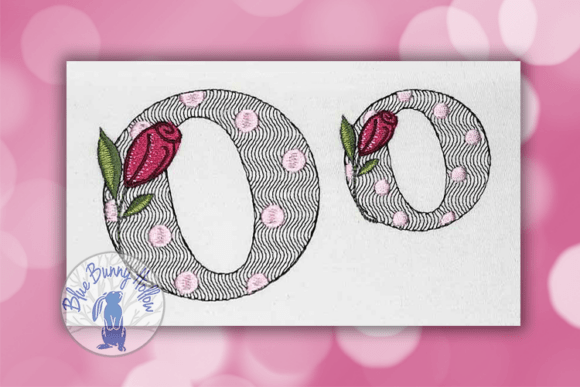 Polka Dot Rose Letter O Review for Holiday Crafts