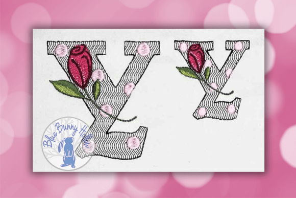 Polka Dot Rose Letter Y: A Seller's Review