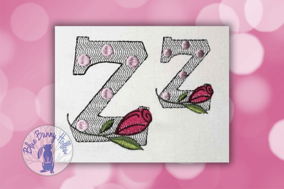 Polka Dot Rose Letter Z: A Festive Review