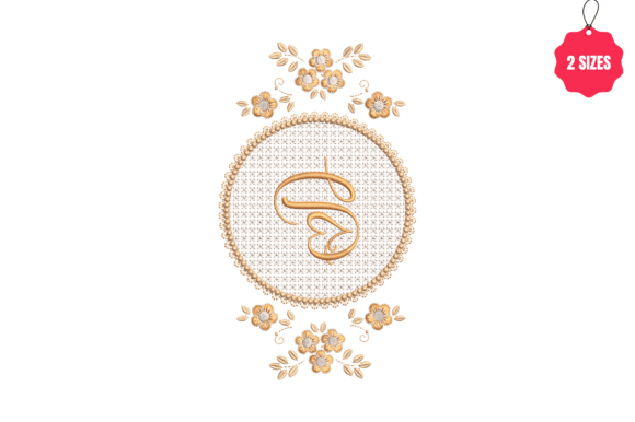 Review: Letter D in a Beautiful Frame for Wedding Monograms