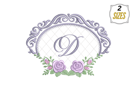 Review: Letter D in Beautiful Template for Embroidery