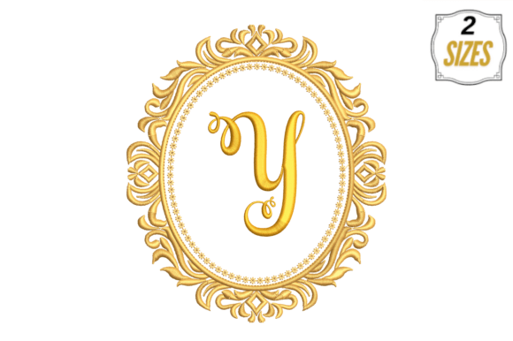 Review: Letter Y in a Beautiful Frame for Business Branding
