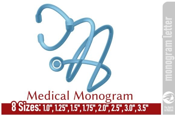 Review: Medical Monogram Letter A for Etsy Shops