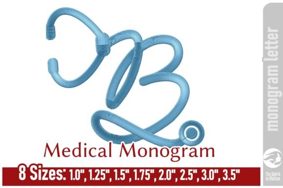 Review: Medical Monogram Letter B for Boutique Sweatshirts