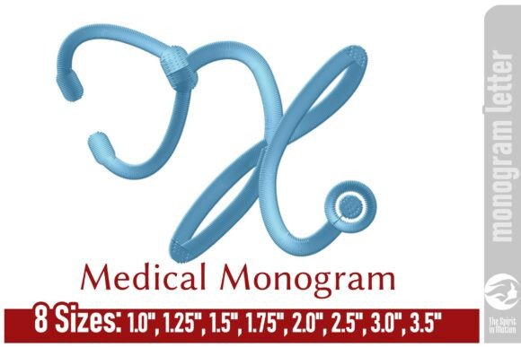 Review: Medical Monogram Letter X for Pros