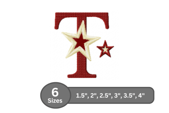 Star Pop Alphabet - T: A Charming Monogram for Gifts