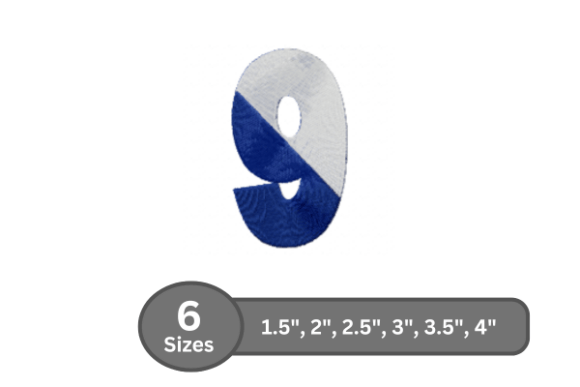 Twin Fill Number -9: A Charming Monogram for Gifts