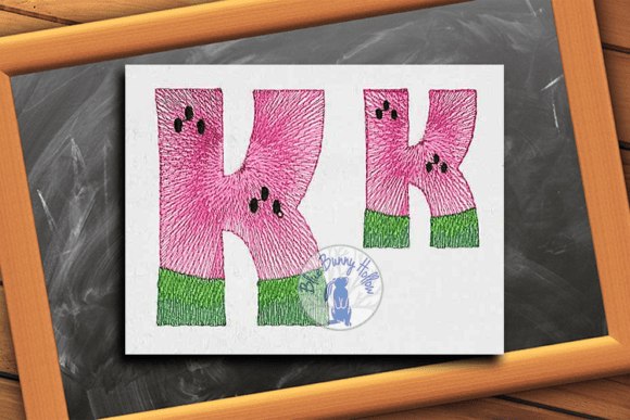 Watermelon Letter K: A Summer-Ready Monogram Review