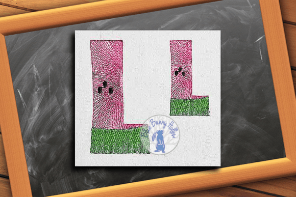 Watermelon Letter L Review: A Summer Monogram for Boutiques