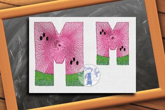 Watermelon Letter M: A Summer Monogram Review