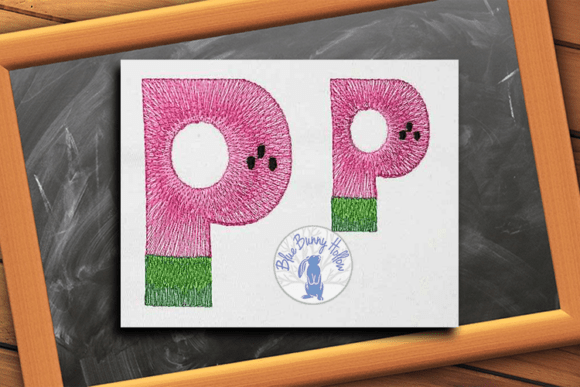 Watermelon Letter P: A Summer Embroidery Review