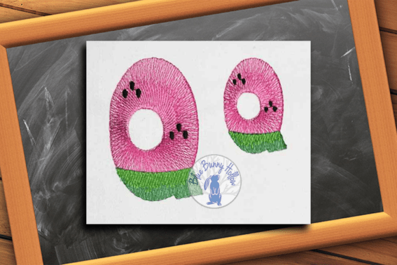 Watermelon Letter Q: A Summer Monogram Review