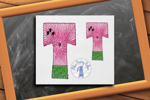Watermelon Letter T: A Summer Embroidery Review